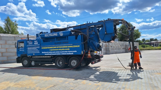 Pogotowie kanalizacyjne - samochód WUKO